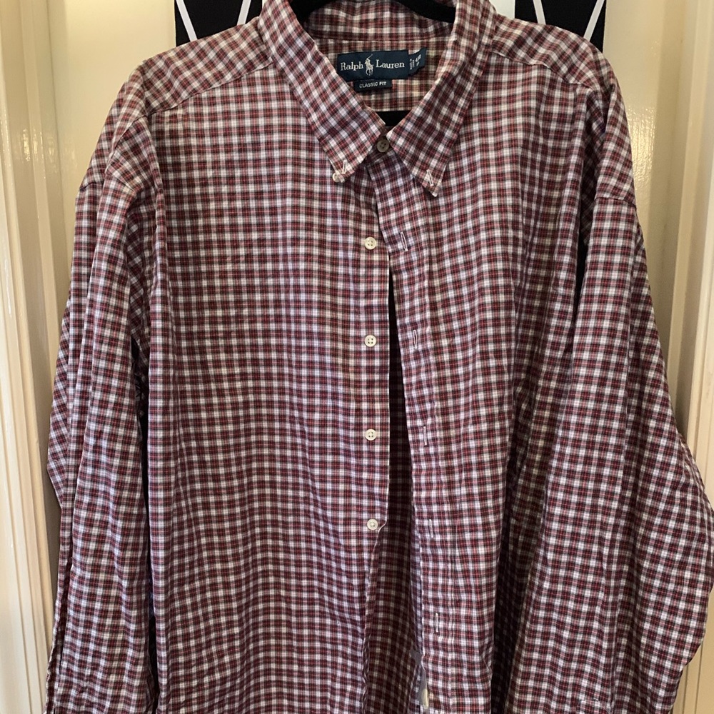 Big and Tall Polo button up